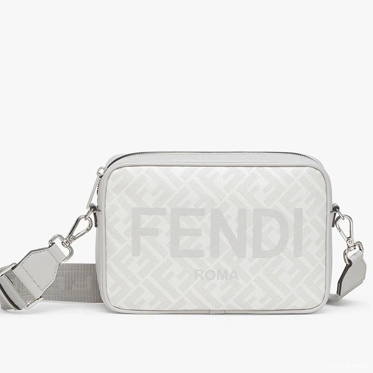 Affordable HOT Compact Fabric Fendi Motif White In Logo Camera FF ROMA Case 0811